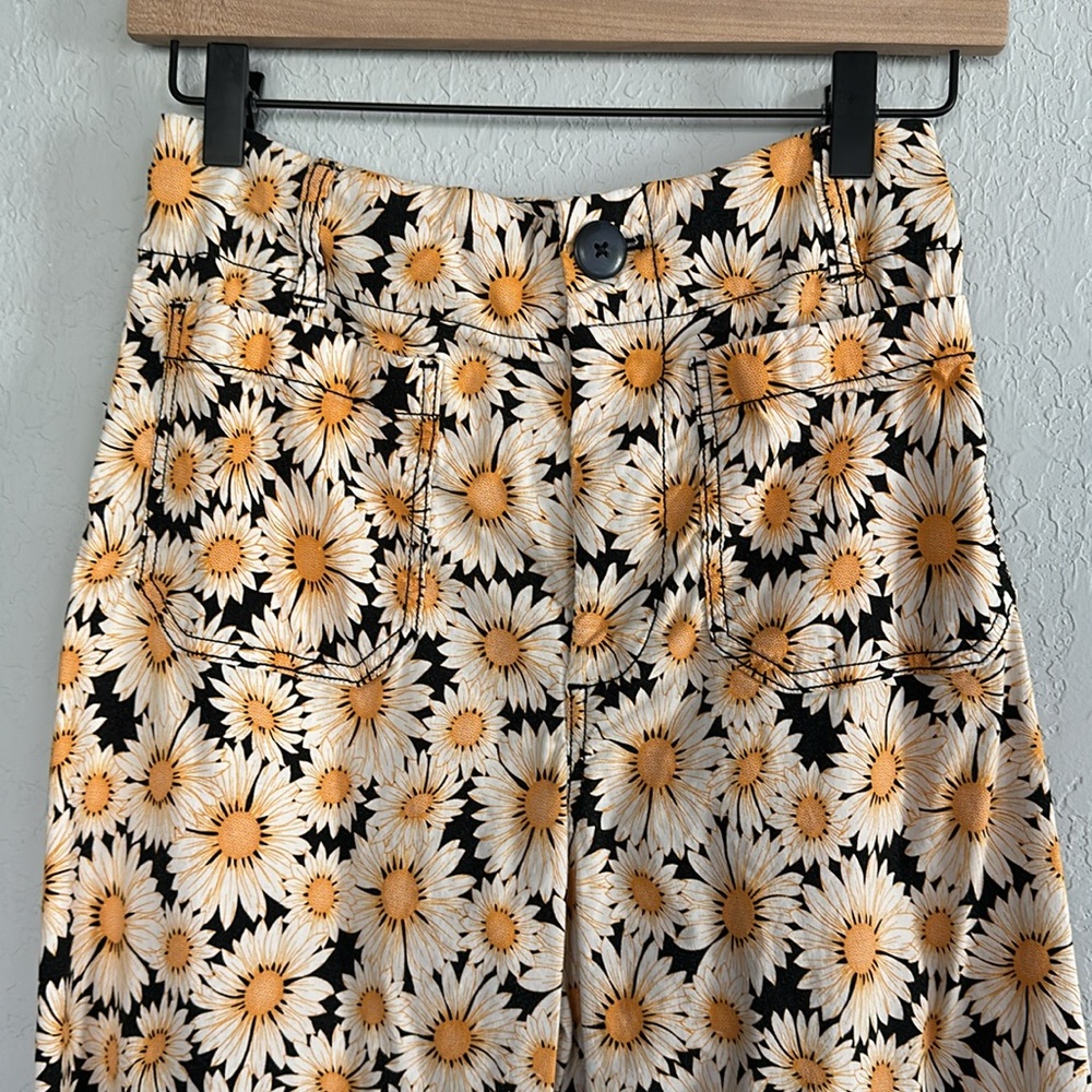 Maeve by Anthropologie Collette Cropped Wide Leg